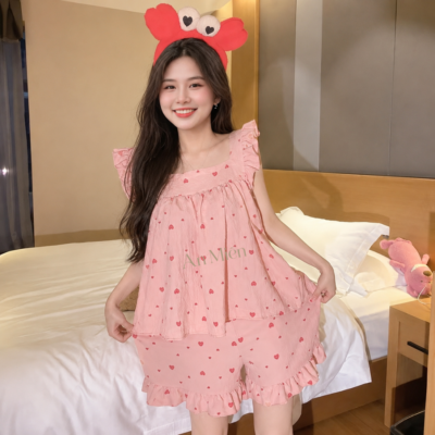 Bộ Ngủ Hai Mảnh Phối Bèo